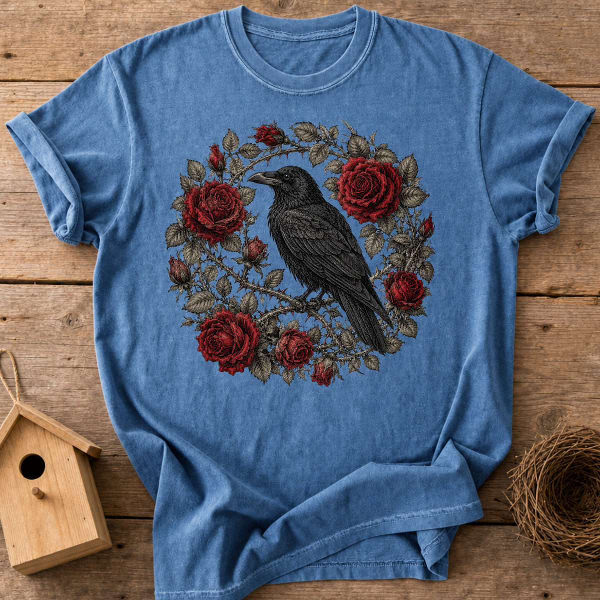 Raven Roses T-Shirt