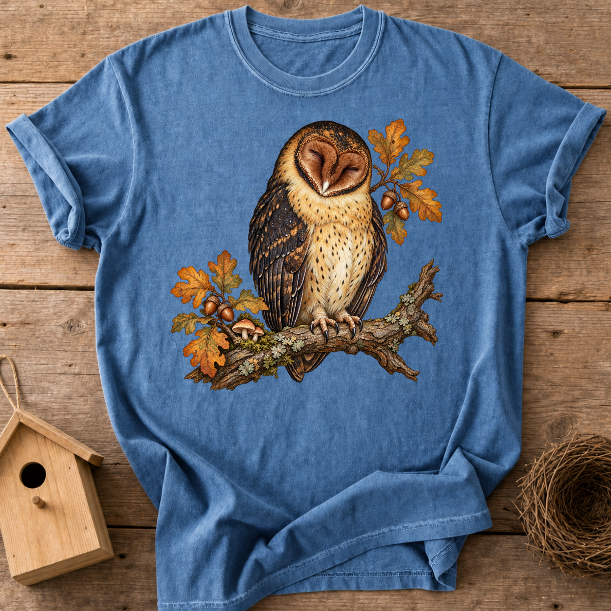 Autumn Barn Owl T-Shirt