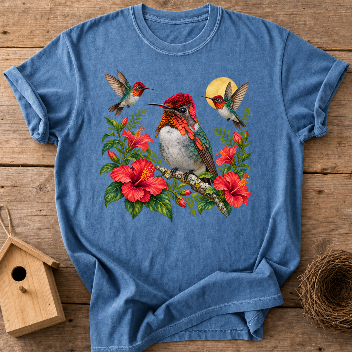 Hummingbird Garden T-Shirt                1.