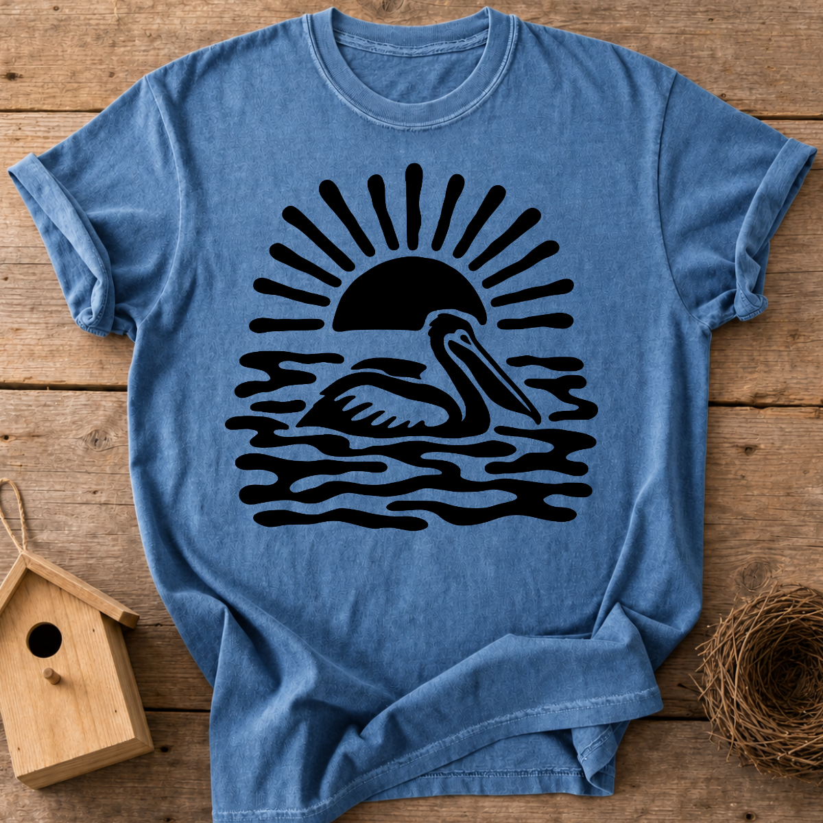 Sunset Pelican T-Shirt