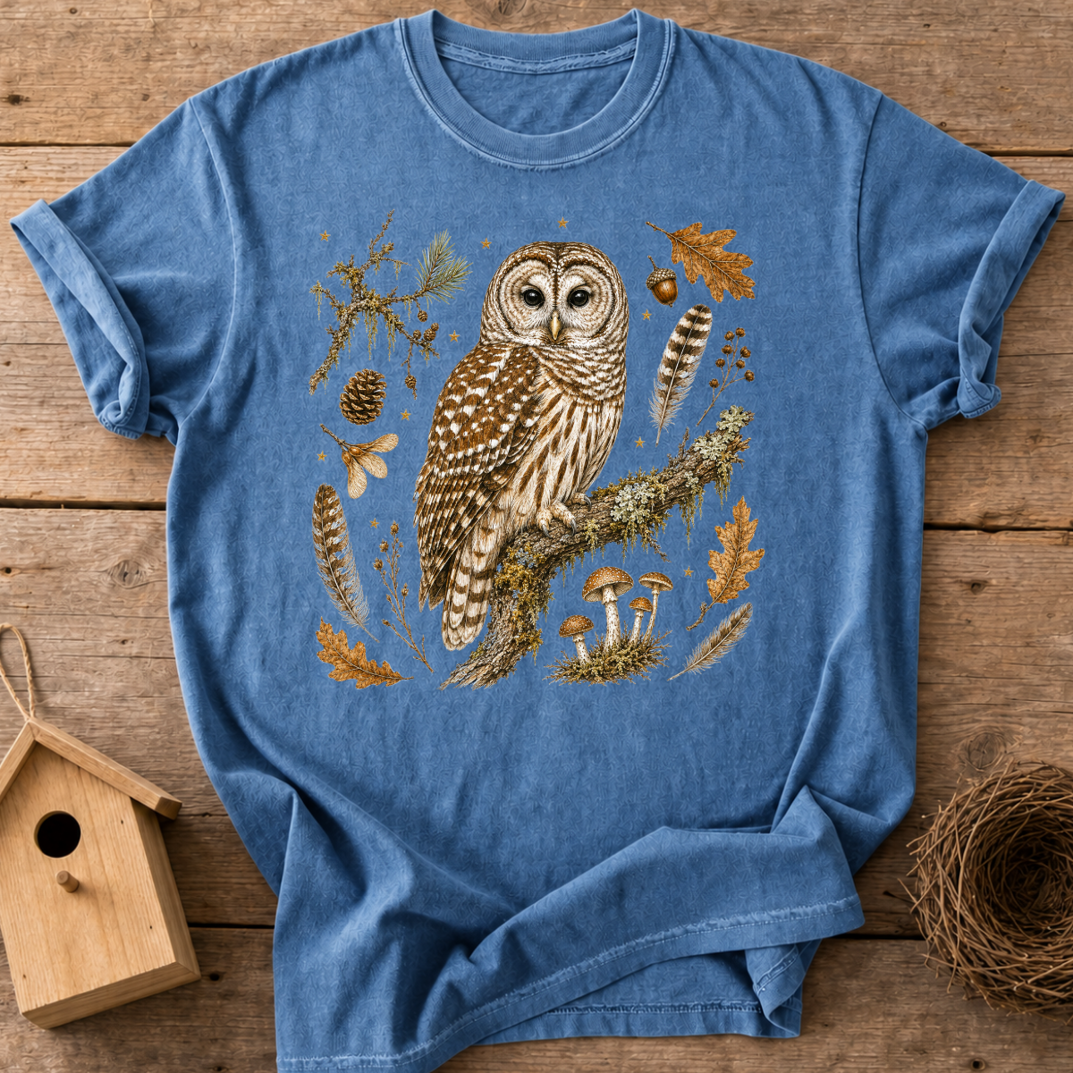 Barred Owl Woodland T-Shirt