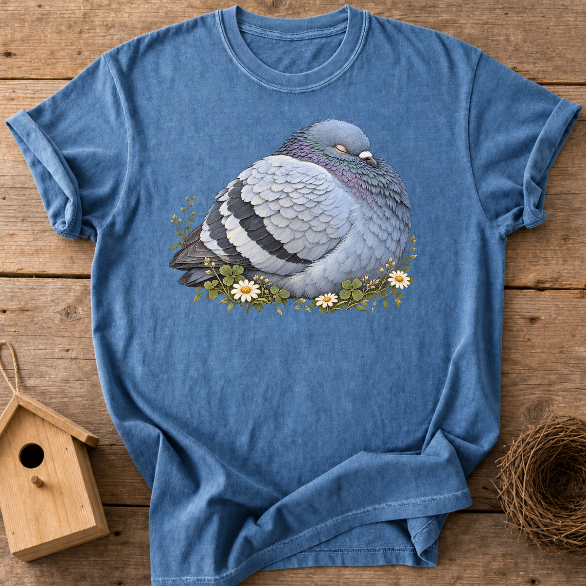 Sleepy Pigeon T-Shirt