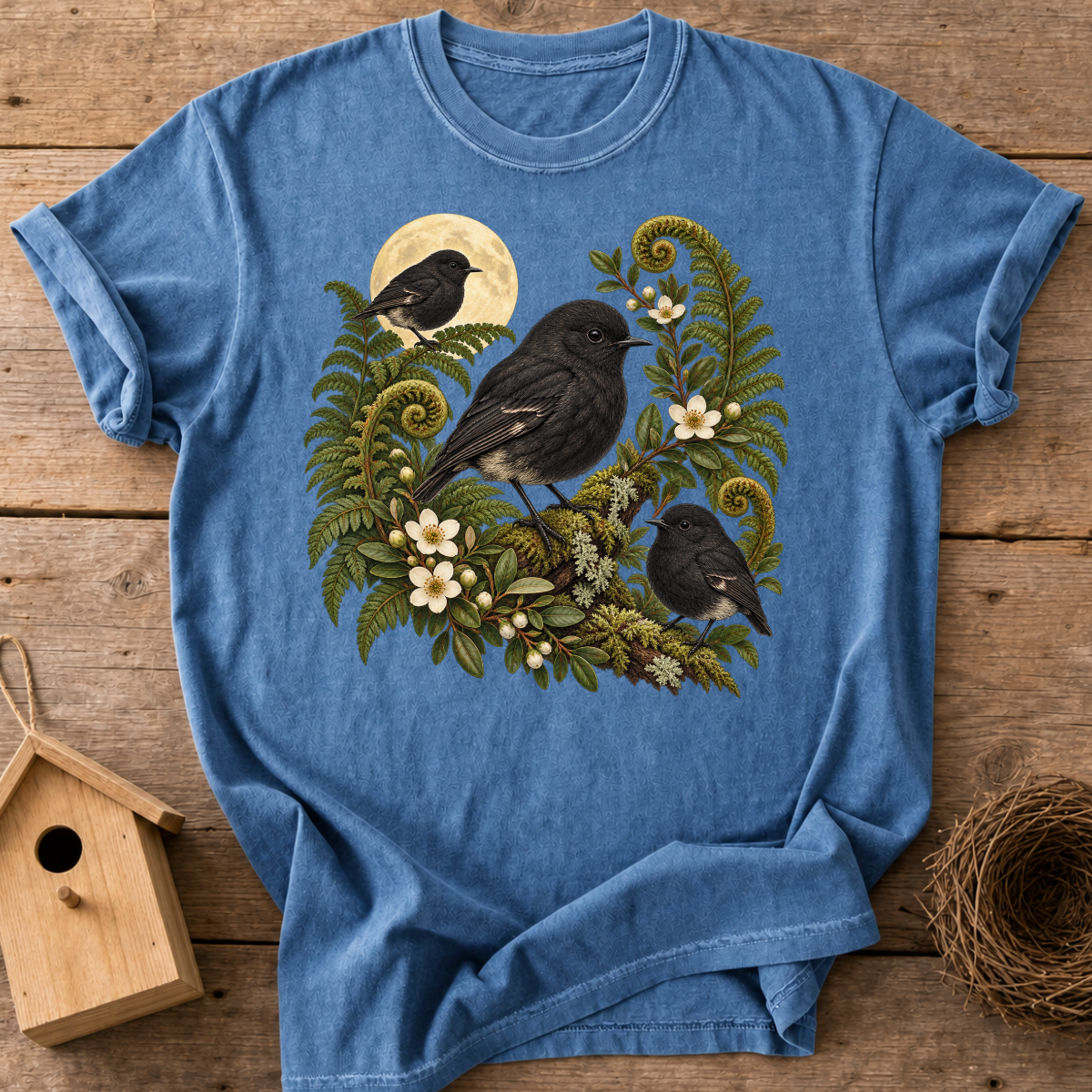 Black Robin T-Shirt
