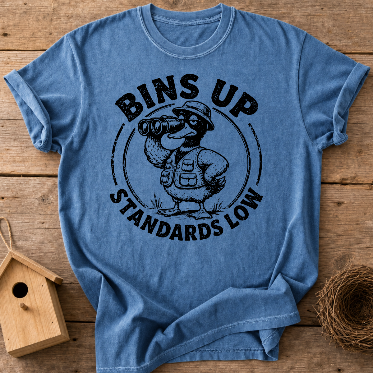 Bins Up Standards Low T-Shirt