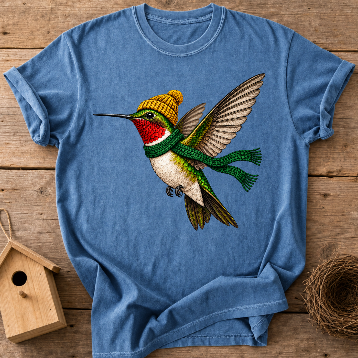 Cozy Hummingbird T-Shirt