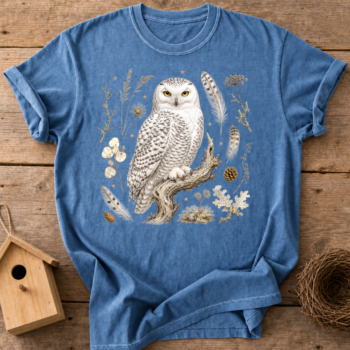 Snowy Owl Nature T-Shirt