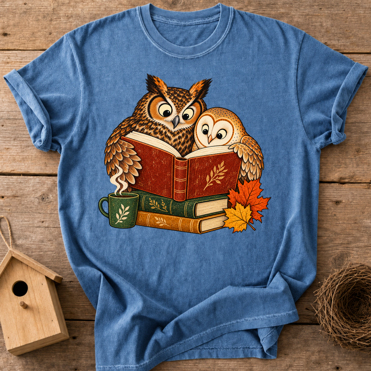 Owl Reading Club T-Shirt