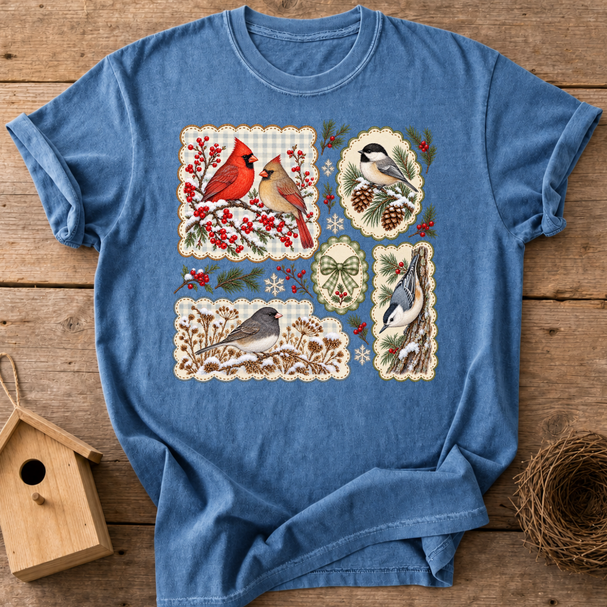 Winter Birds T-Shirt