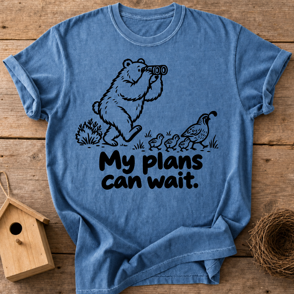 Birding Bear T-Shirt