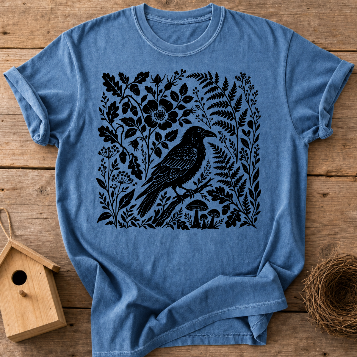 Botanical Raven T-Shirt