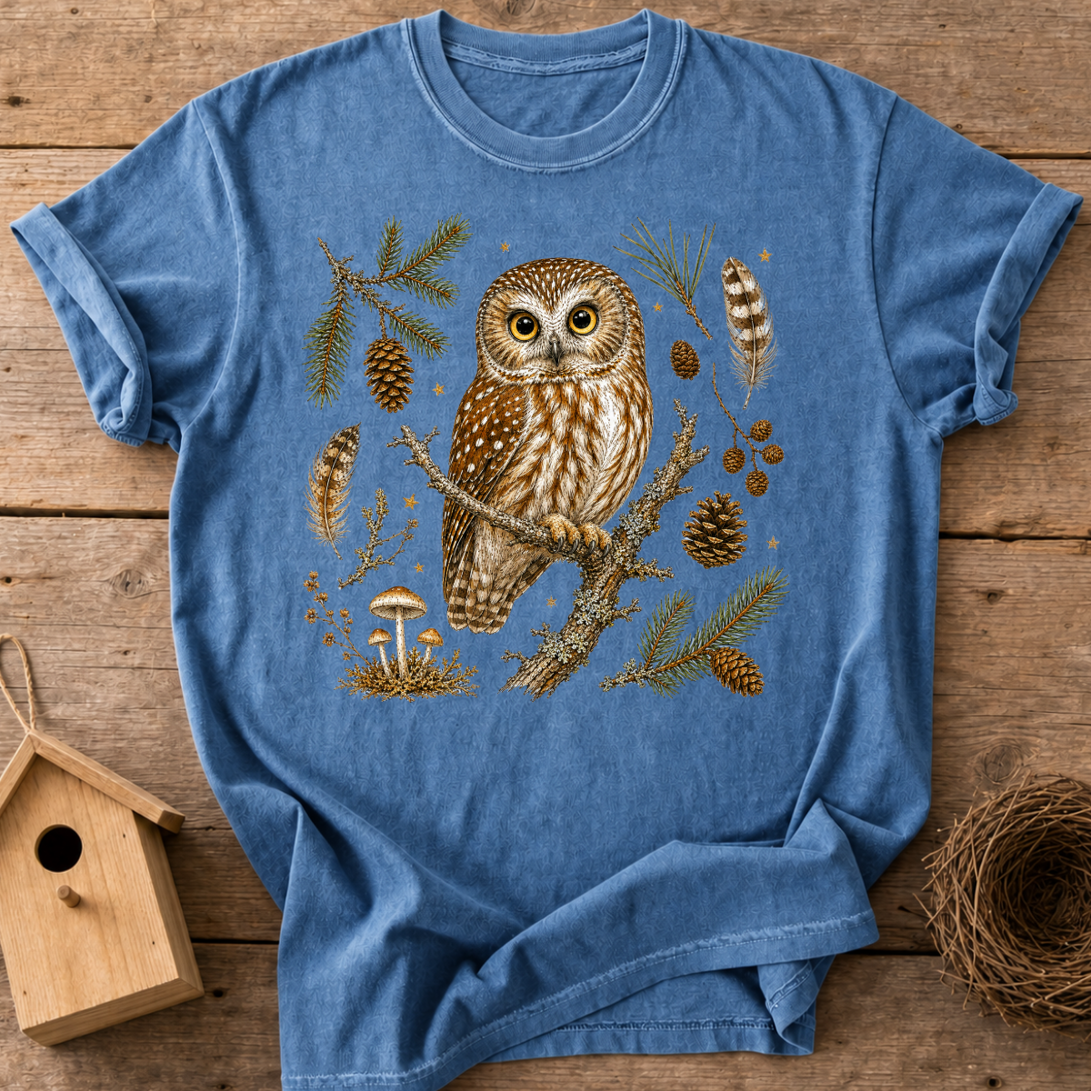 Northern Saw-Whet Owl T-Shirt
