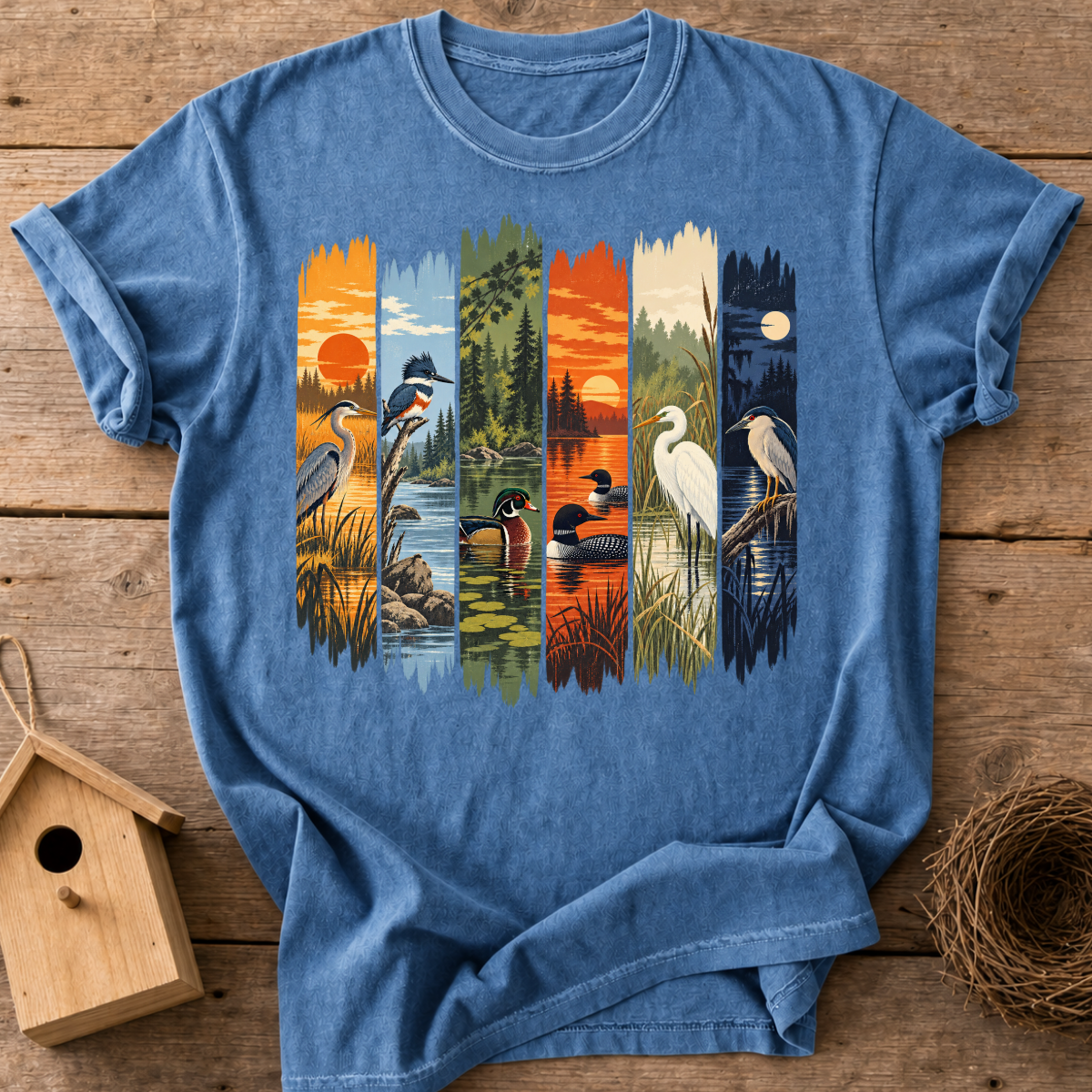 Wetland Birds T-Shirt