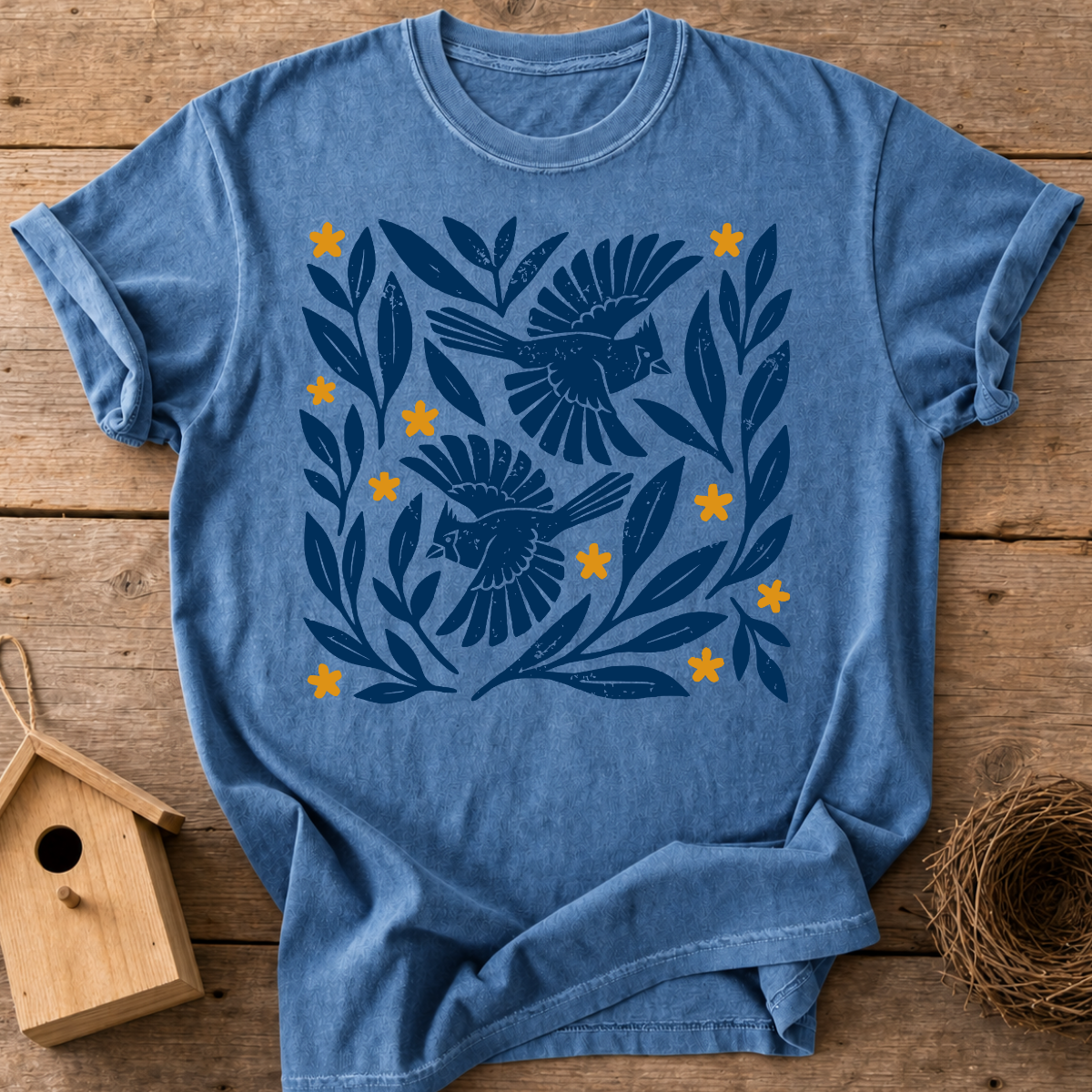 Folk Cardinal T-Shirt