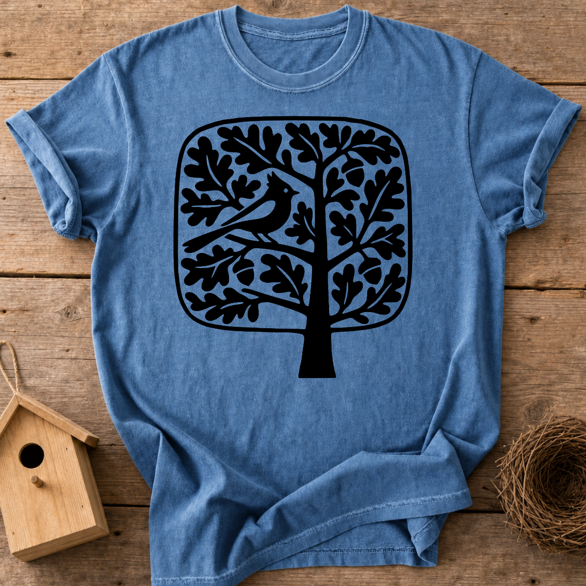 Oak Tree Songbird T-Shirt