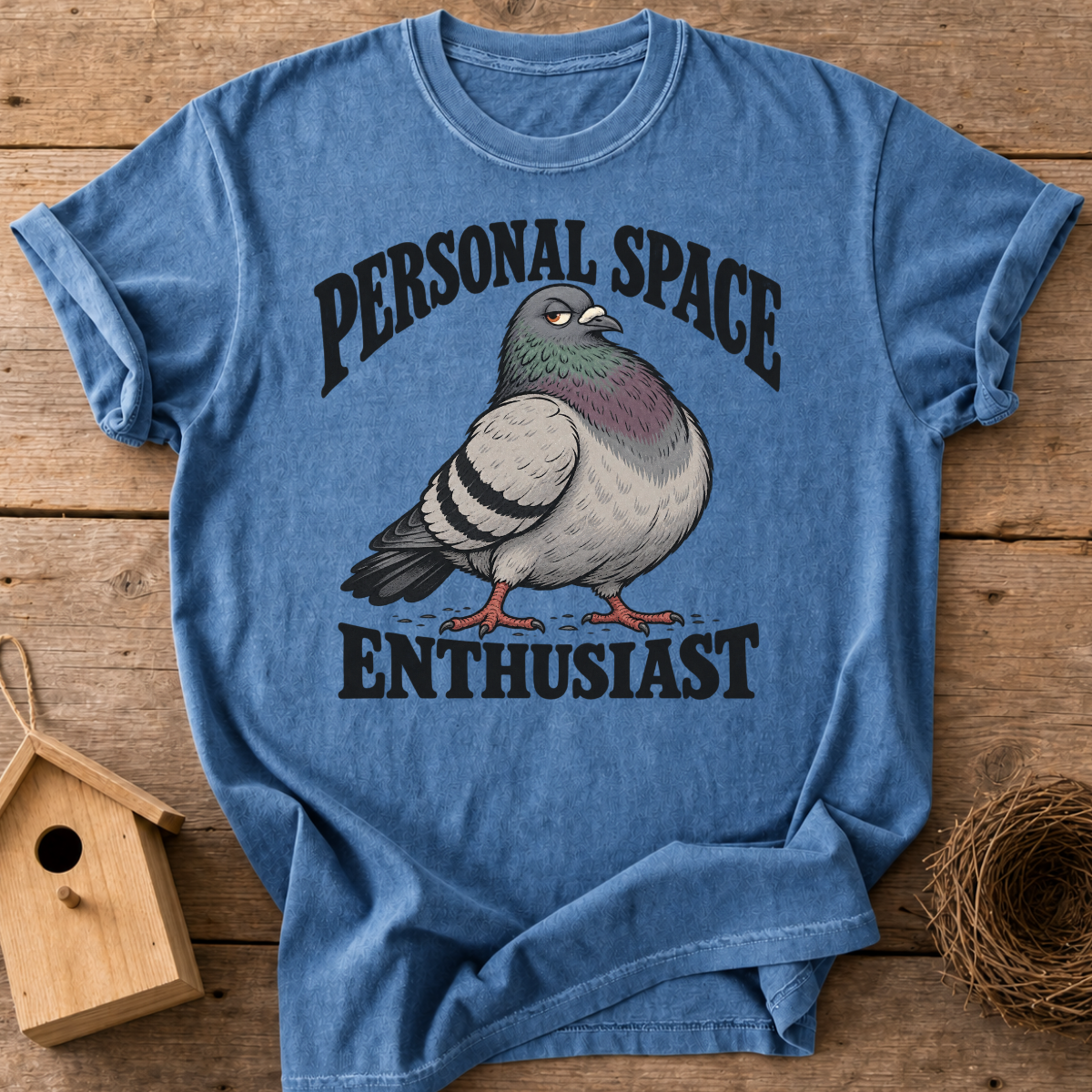 Personal Space Pigeon T-Shirt