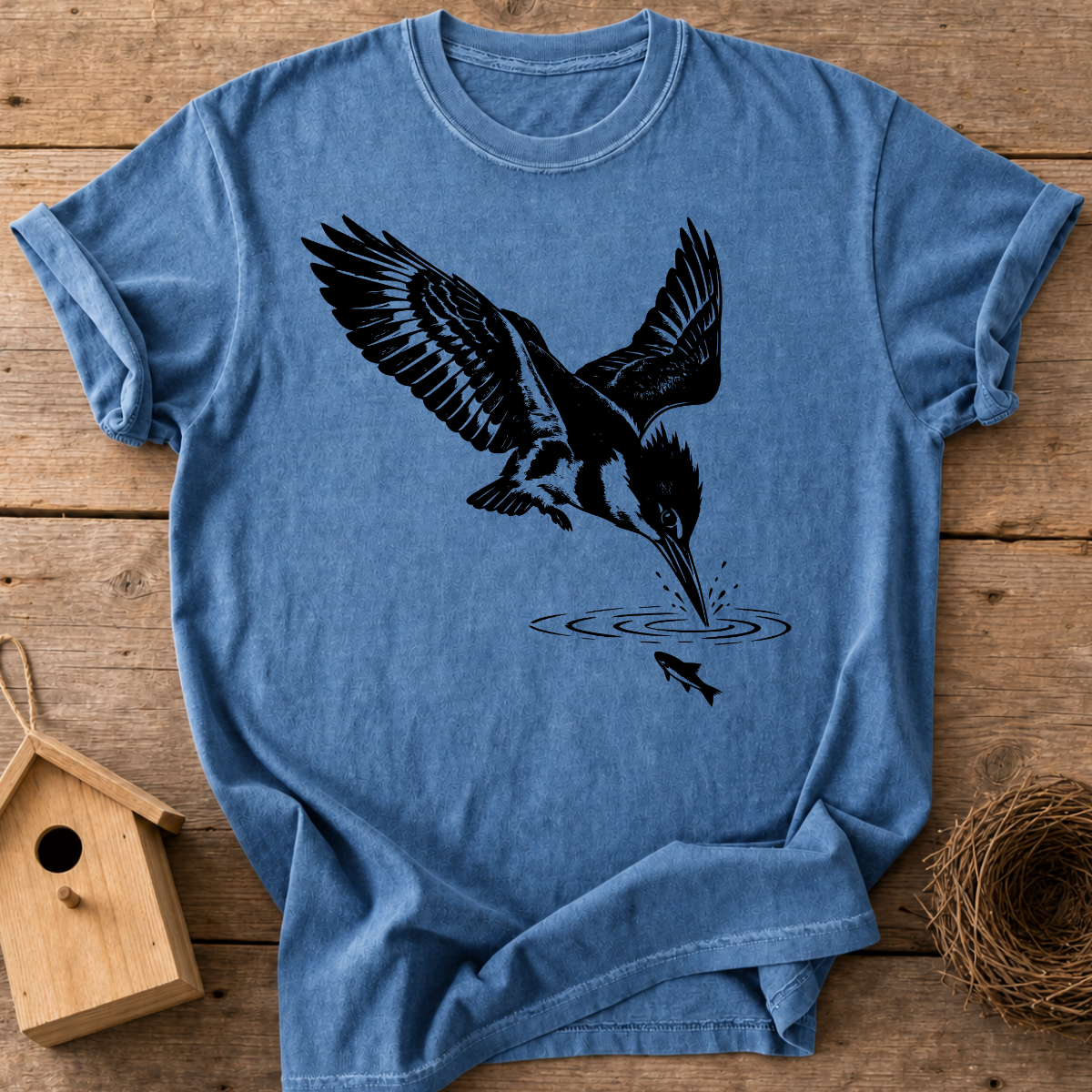 Kingfisher Swoop T-Shirt
