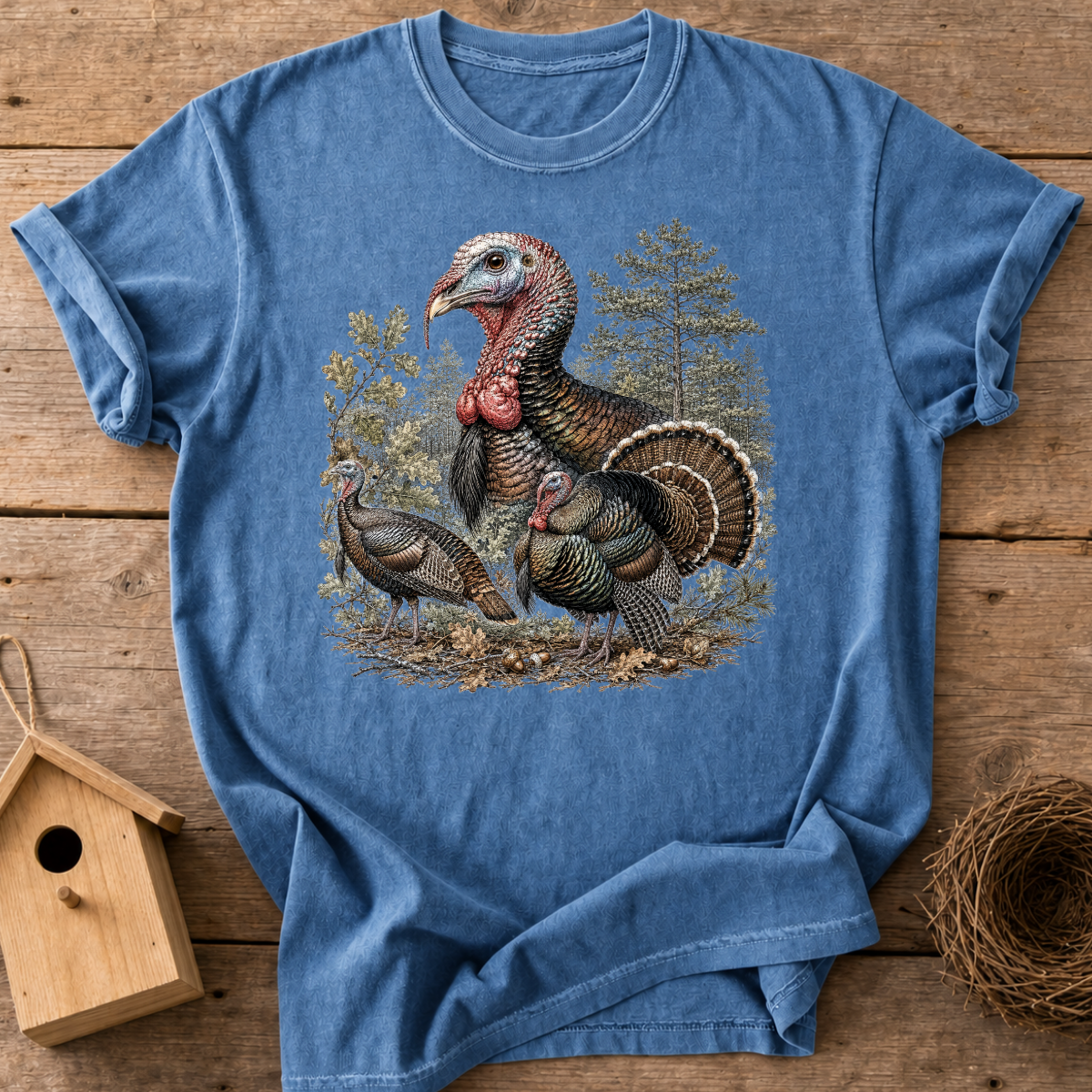 Fall Turkey Flock T-Shirt