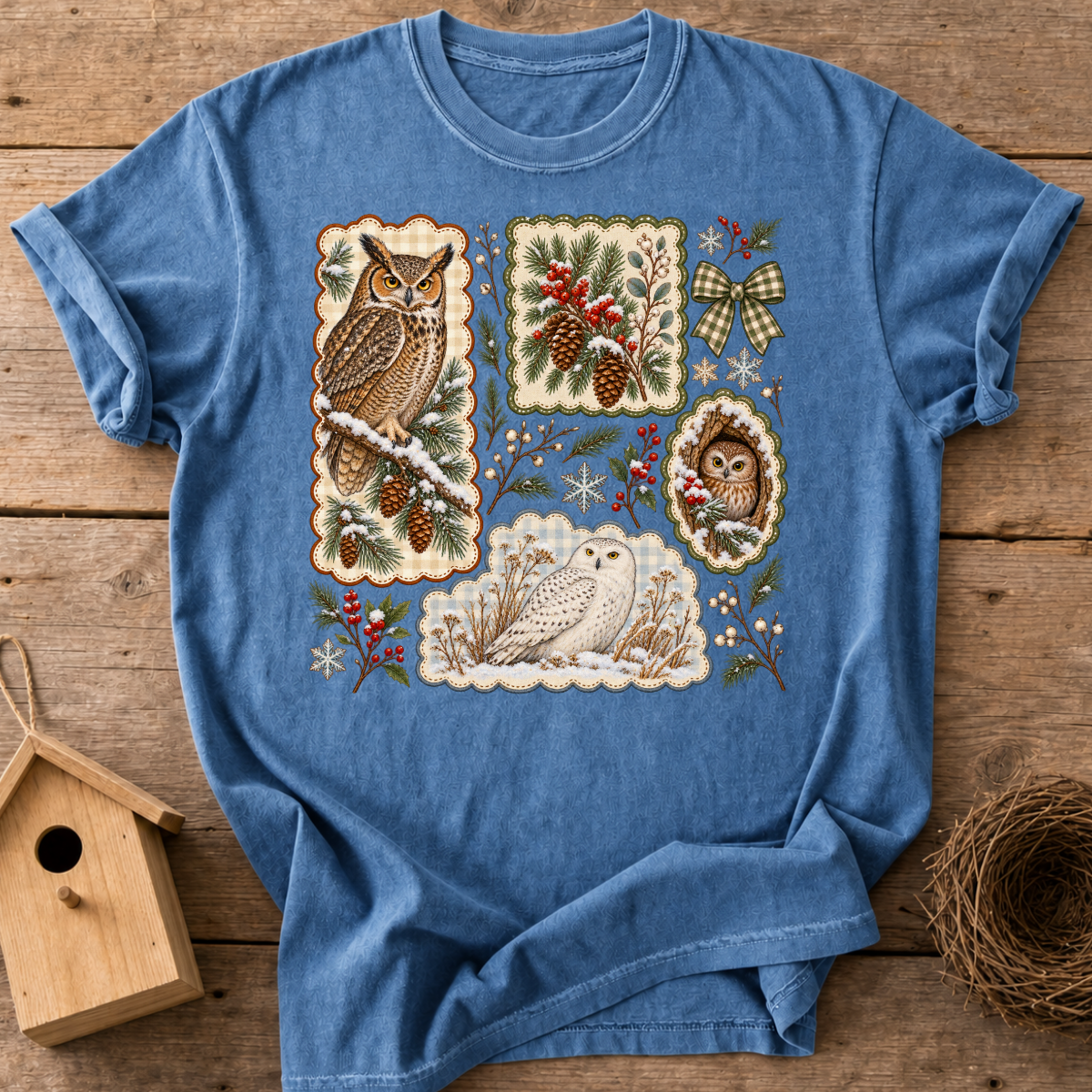 Winter Owls T-Shirt