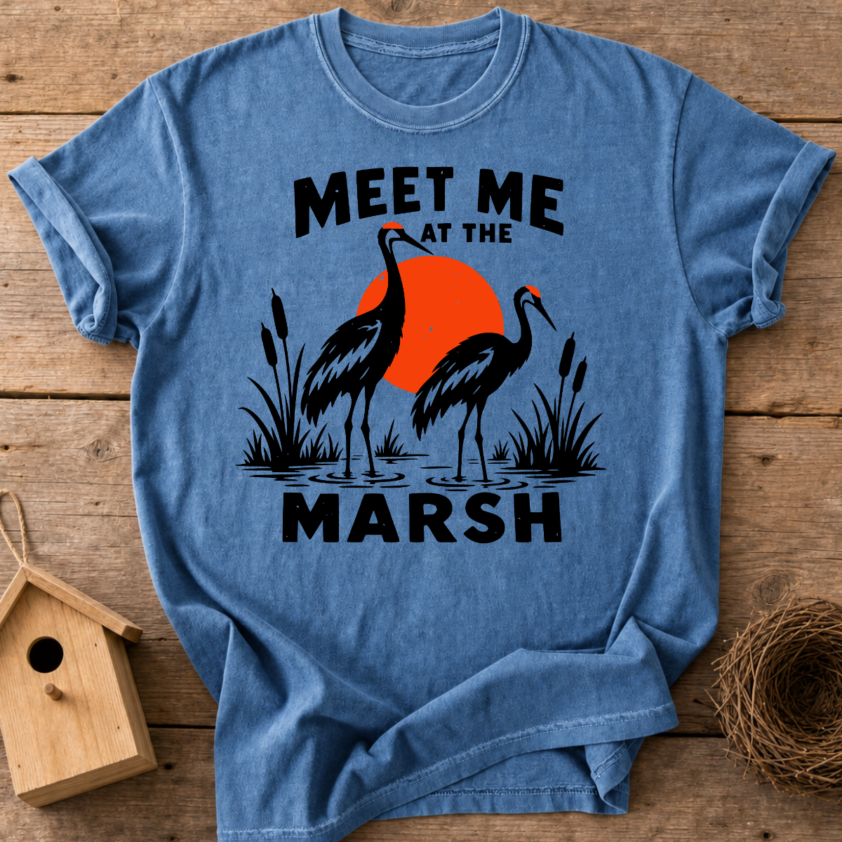 Marsh Cranes T-Shirt