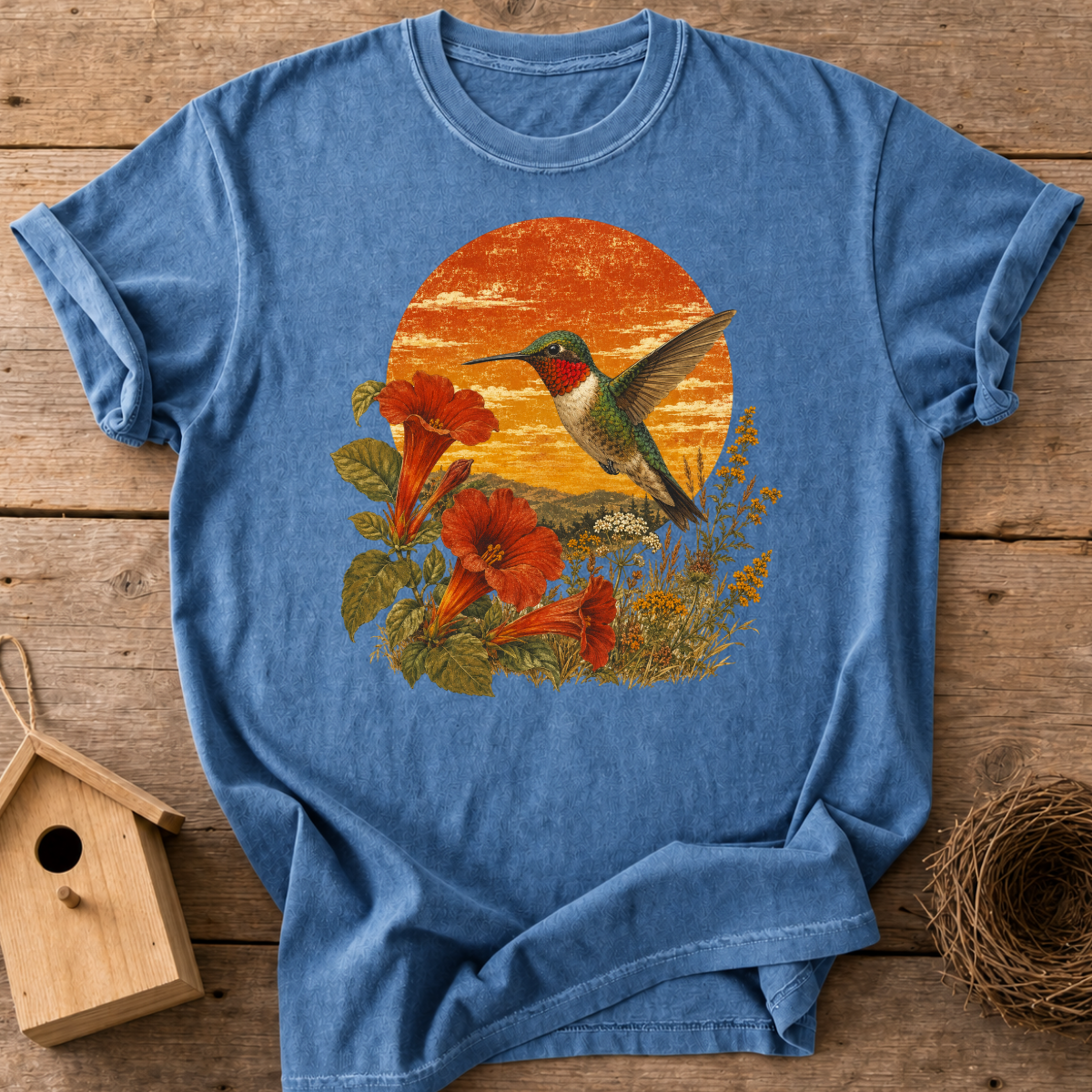 Hummingbird Sunset T-Shirt