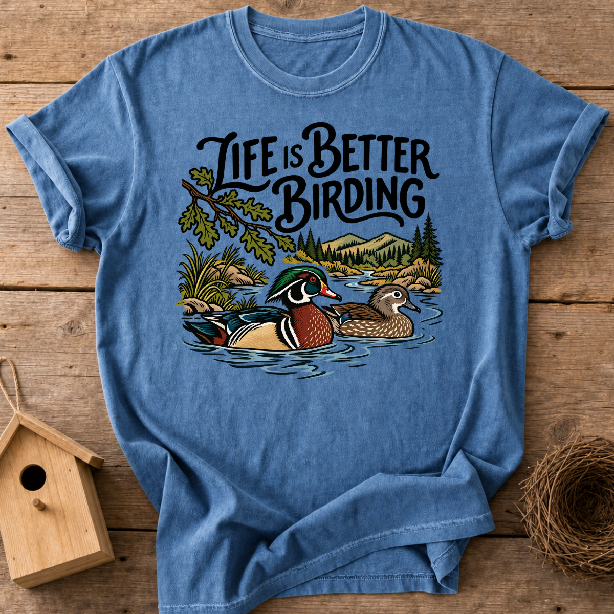 Wood Duck Couple T-Shirt