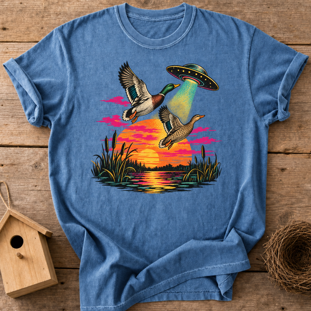 UFO Duck Encounter T-Shirt