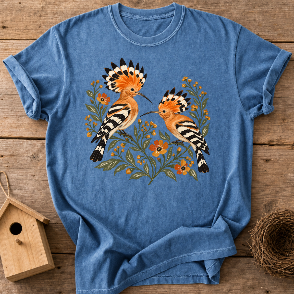 Hoopoe Couple T-Shirt