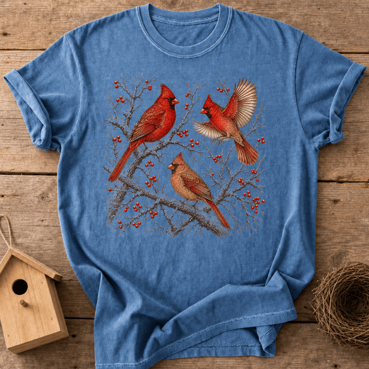 Winter Cardinals T-Shirt