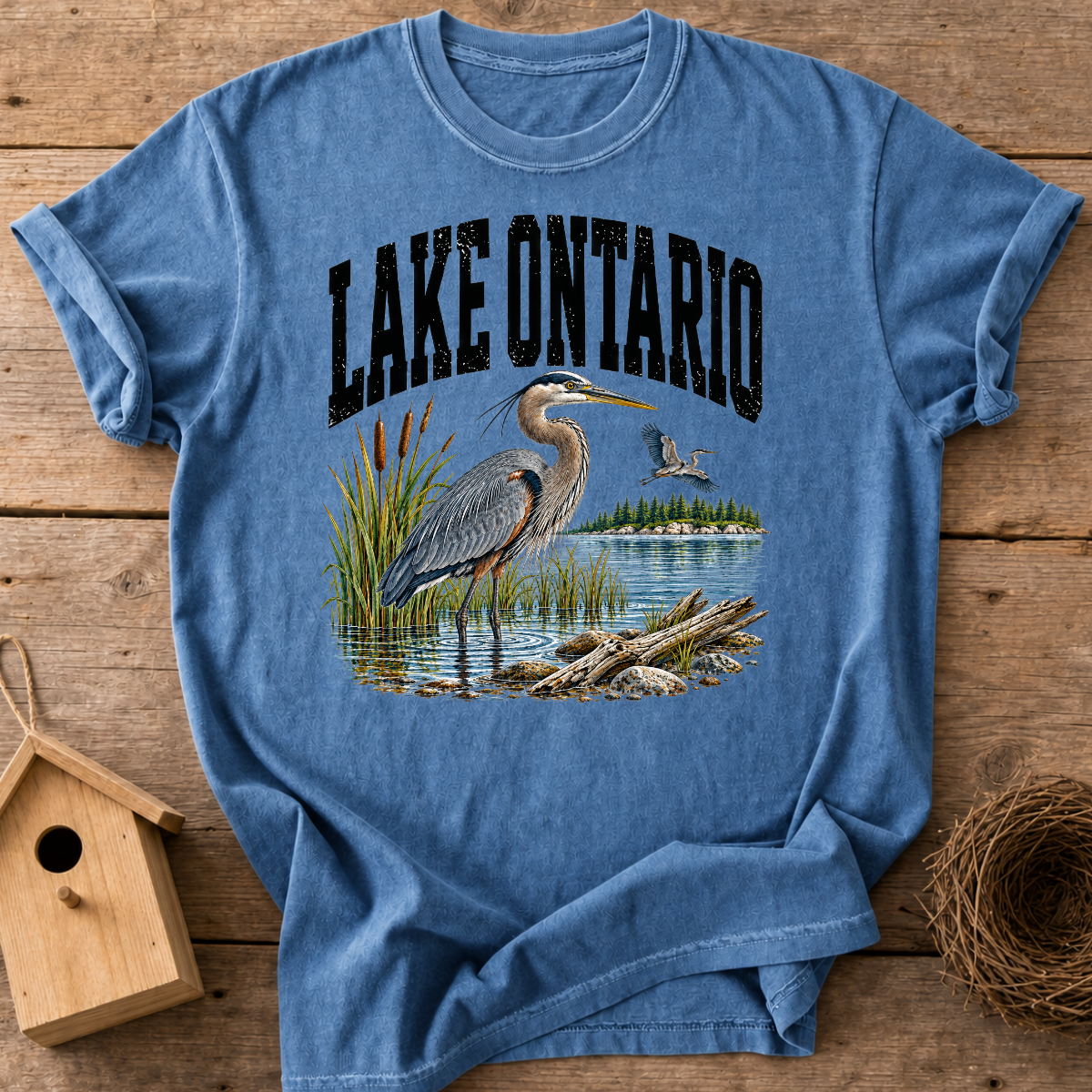 Lake Ontario Heron T-Shirt