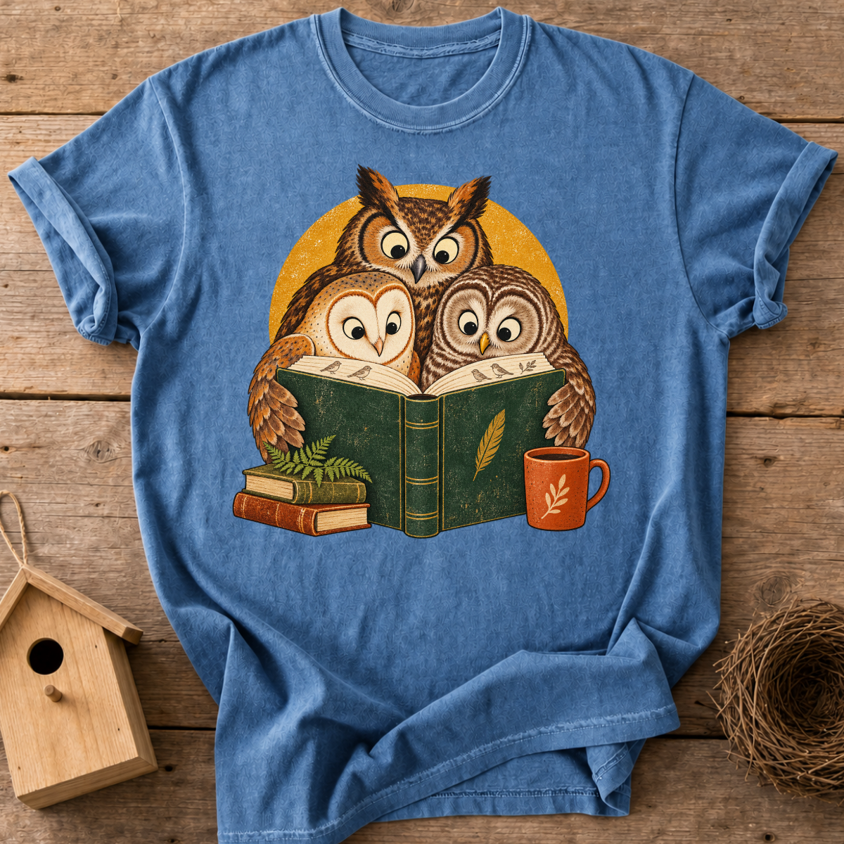 Owl Book Club T-Shirt