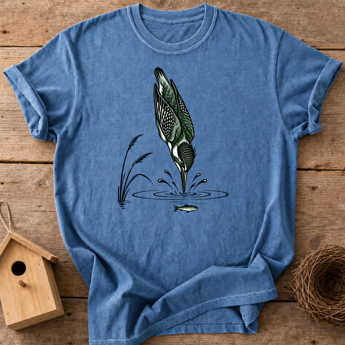 Diving Kingfisher T-Shirt