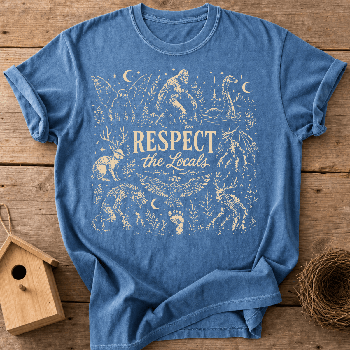 Respect The Locals Cryptid T-Shirt