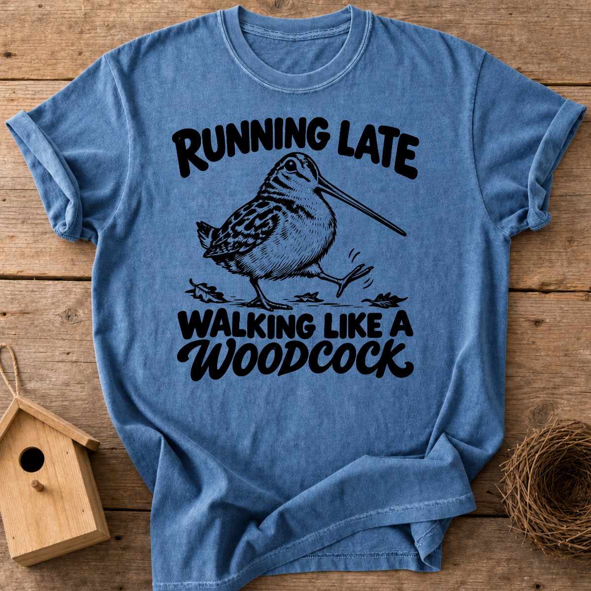 Running Late Woodcock T-Shirt