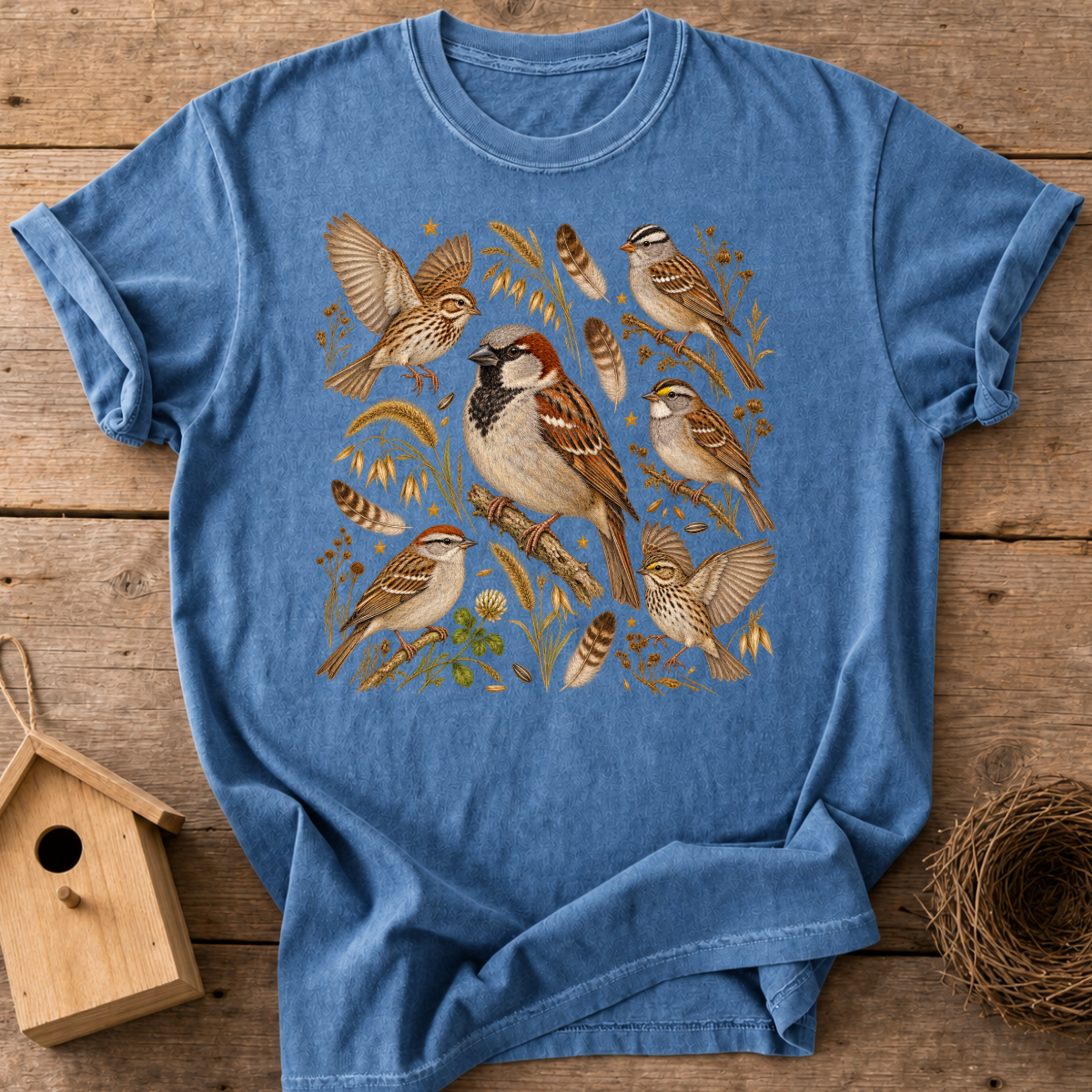 Sparrow Field Guide T-Shirt
