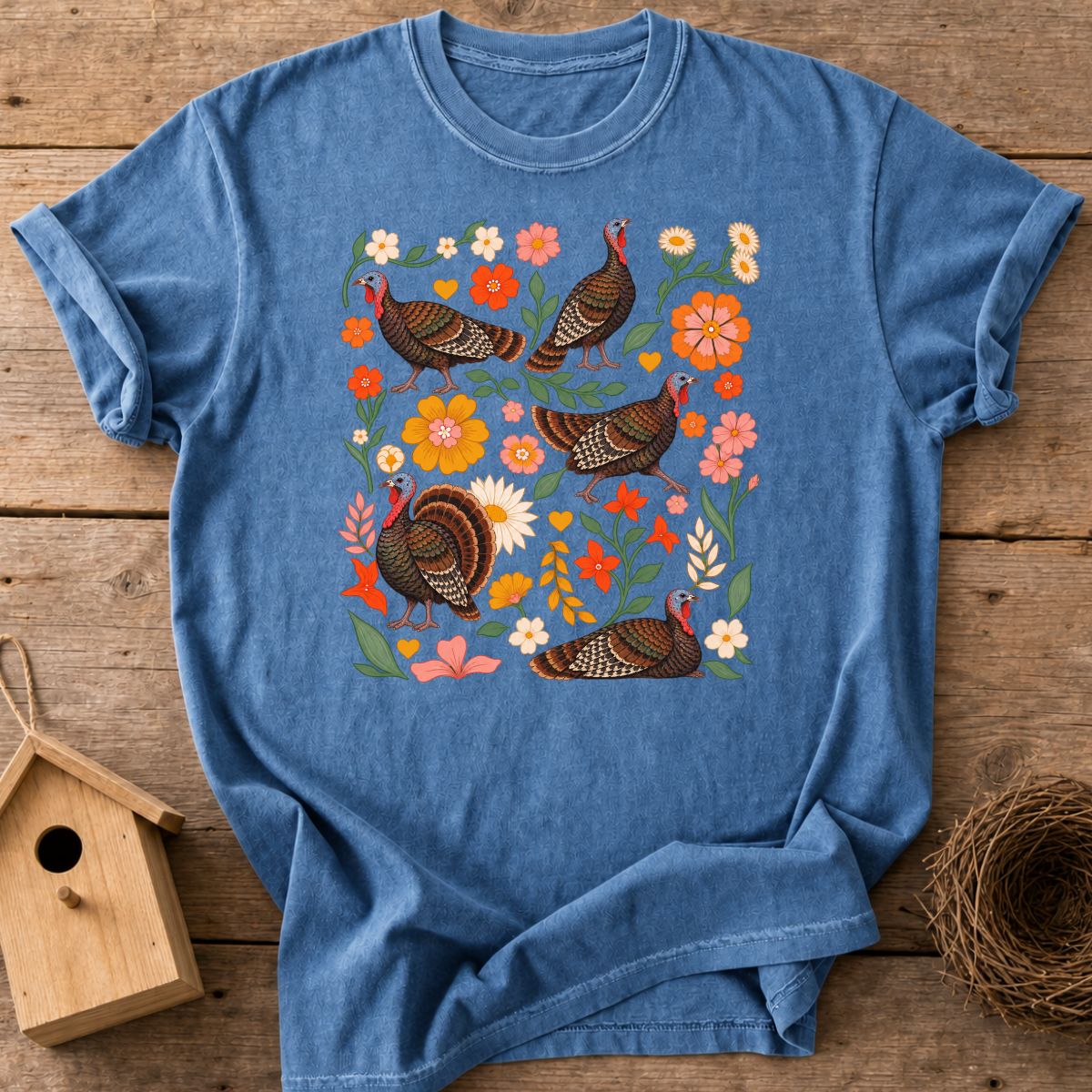Wild Turkey Garden T-Shirt