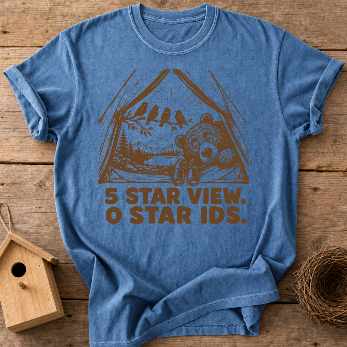 5 Star View 0 Star IDs T-Shirt