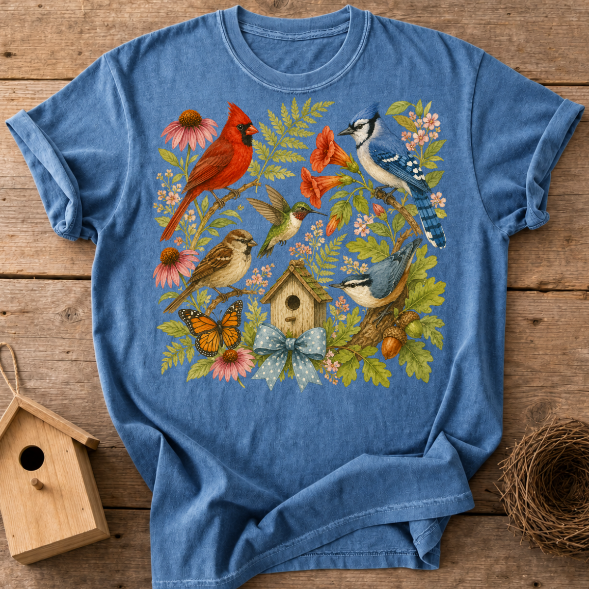 Garden Birds T-Shirt