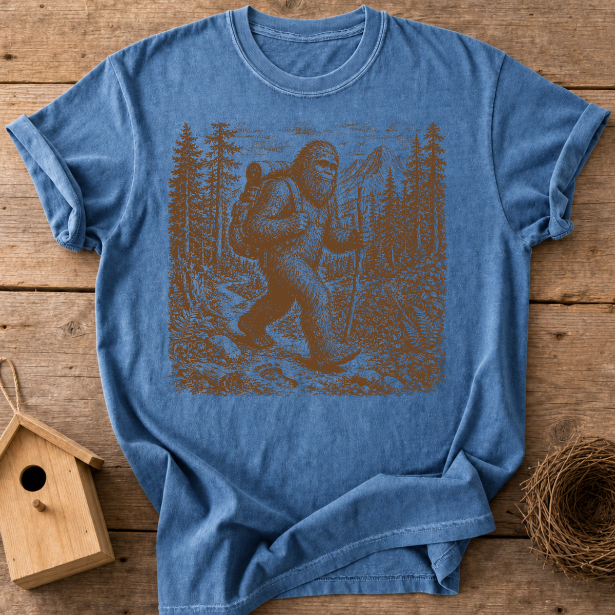 Sasquatch Woodland Hike T-Shirt