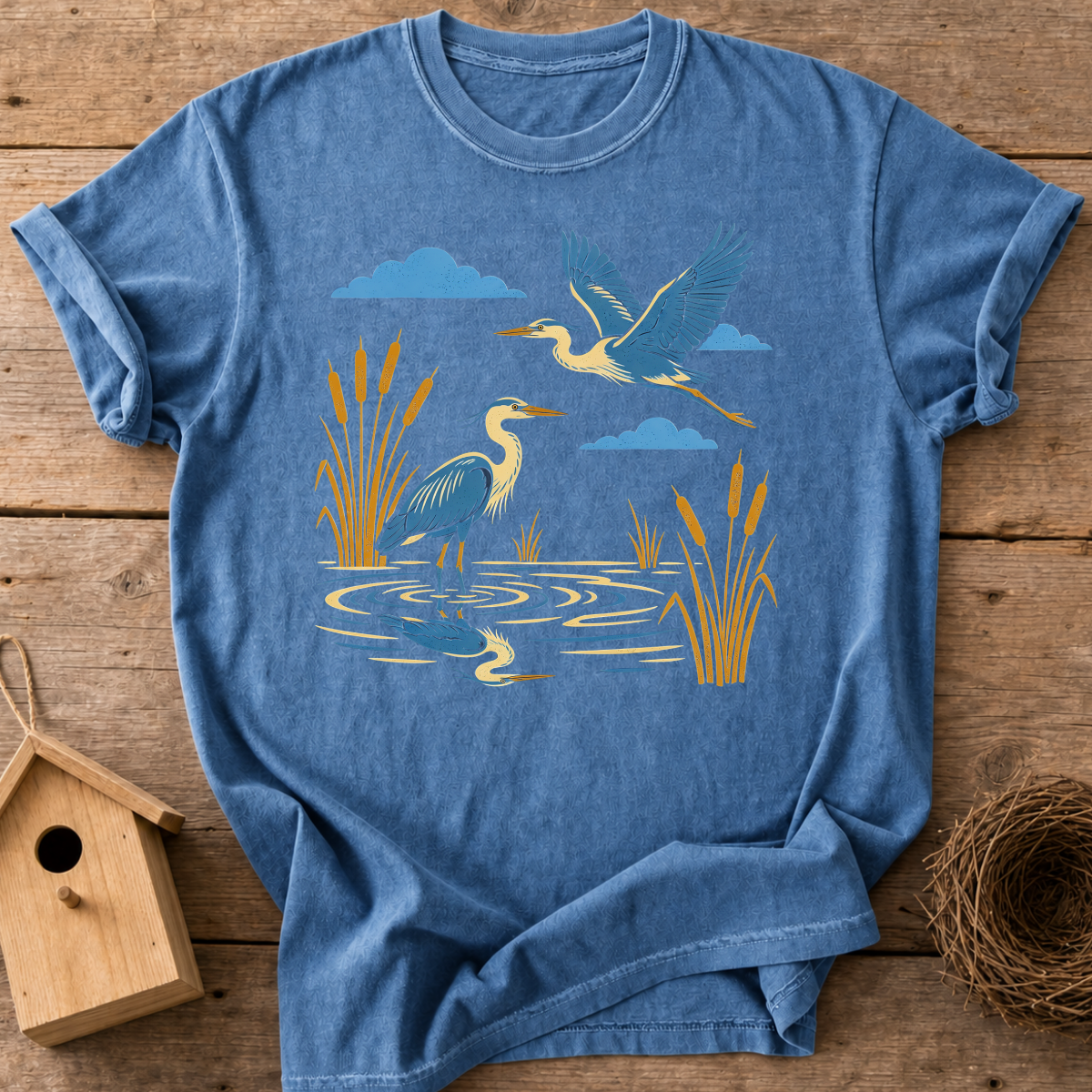 Blue Heron T-Shirt