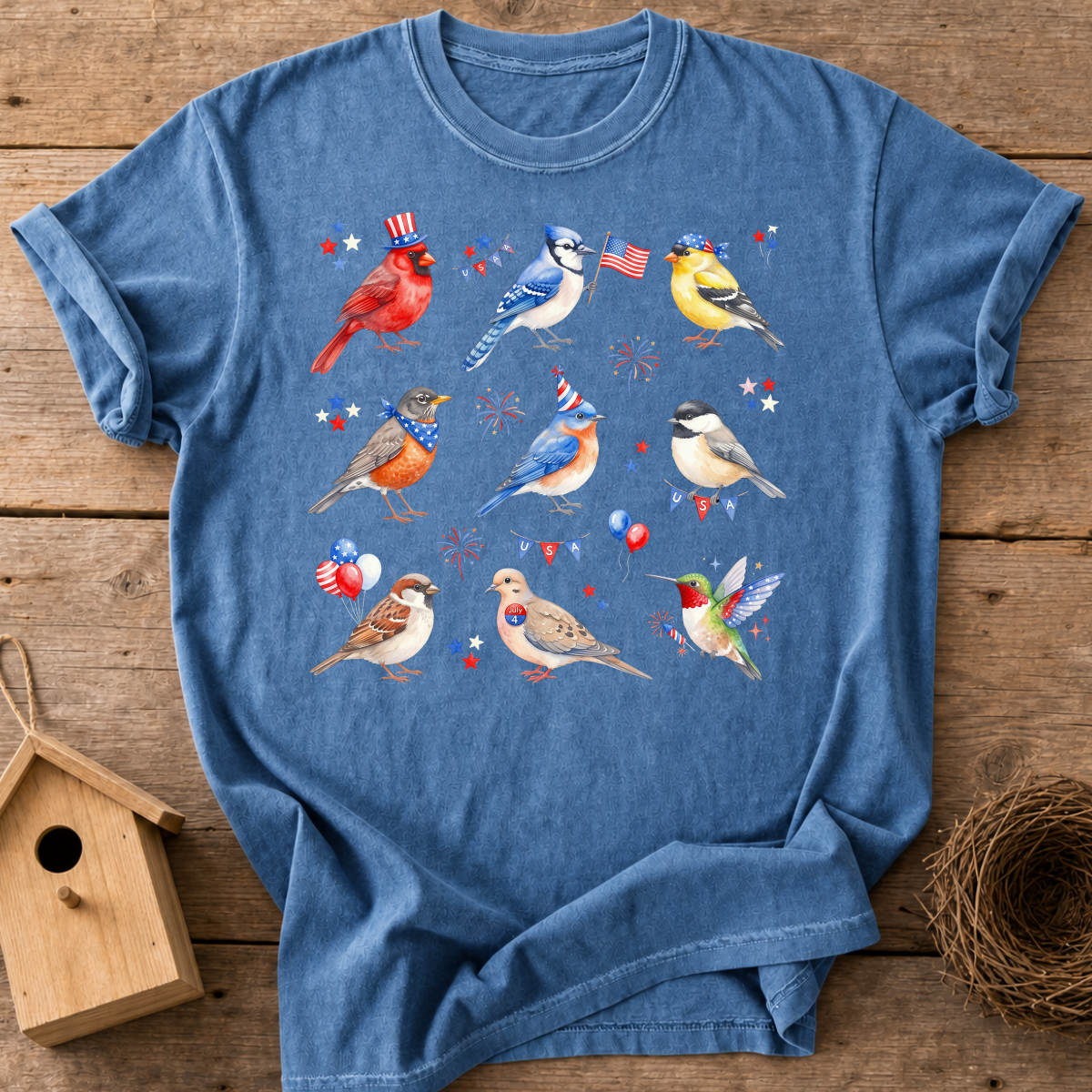 Patriotic Birds T-Shirt