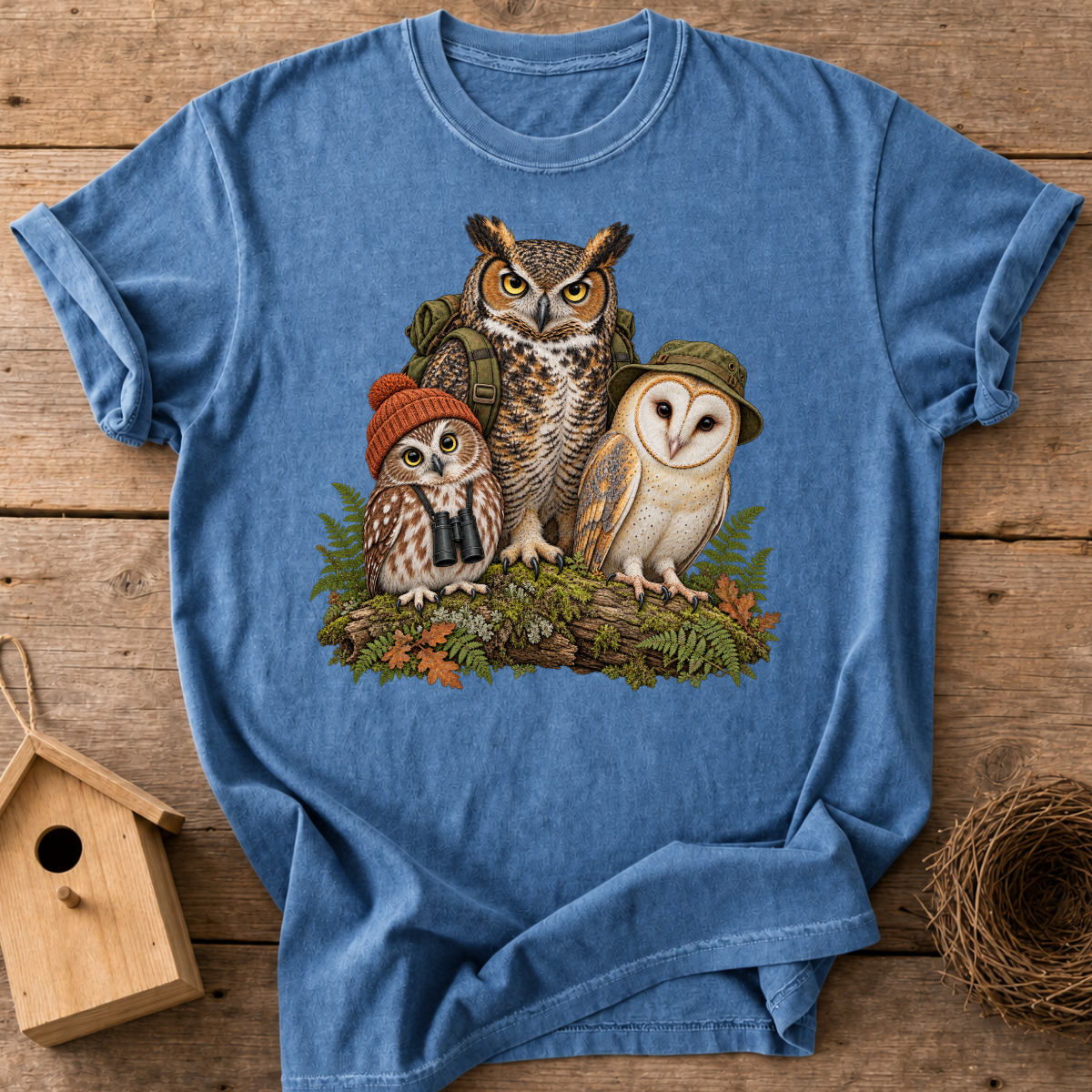 Owl Birdwatchers T-Shirt