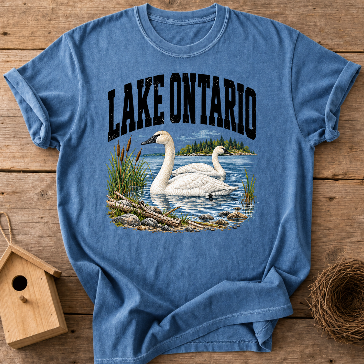 Lake Ontario Swan T-Shirt