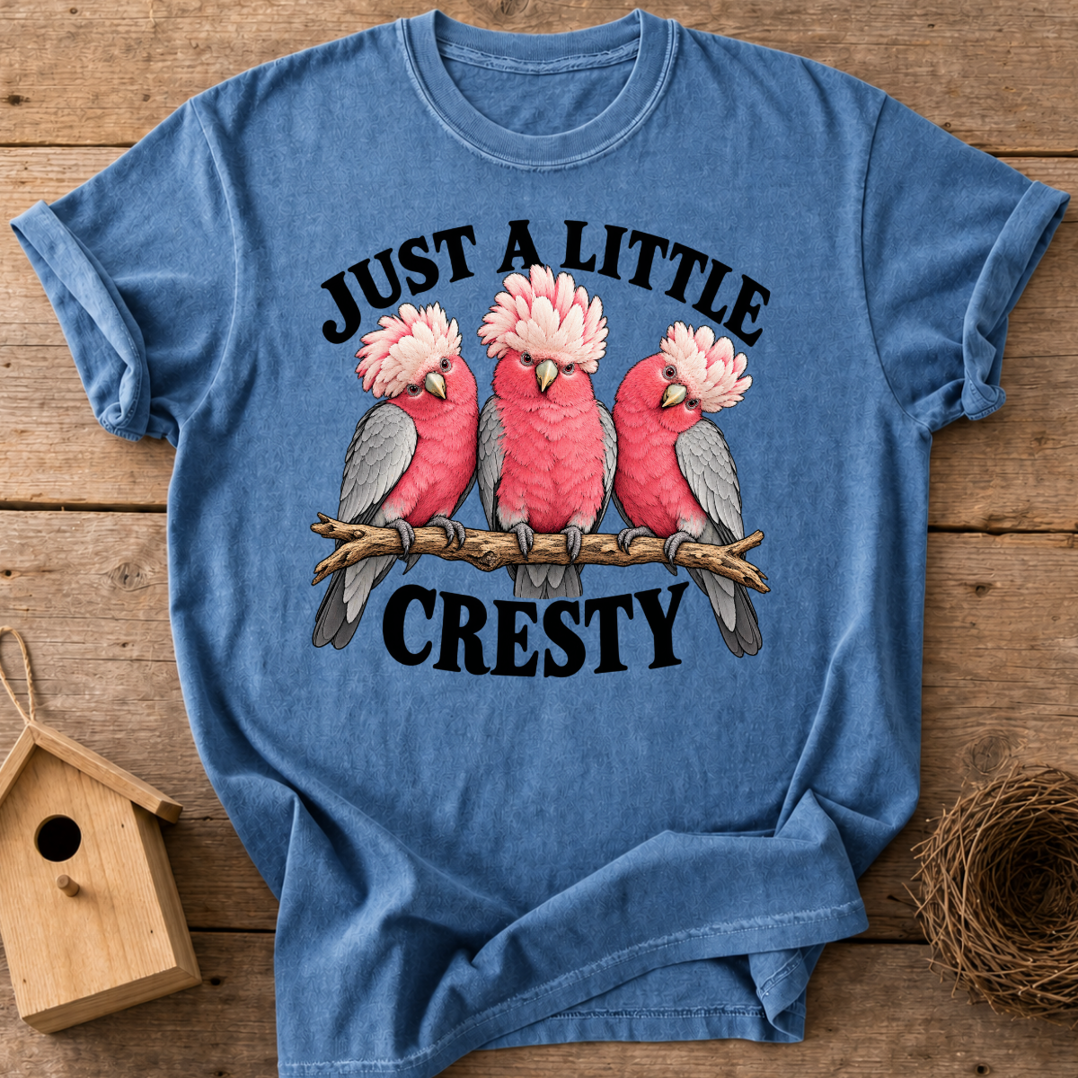Little Cresty Galah T-Shirt