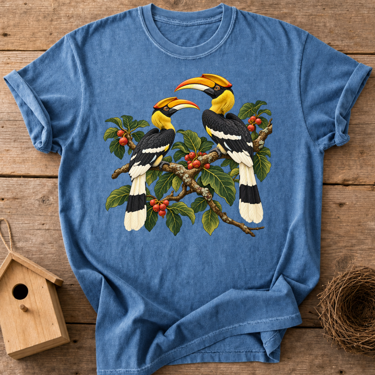 Hornbill Couple T-Shirt