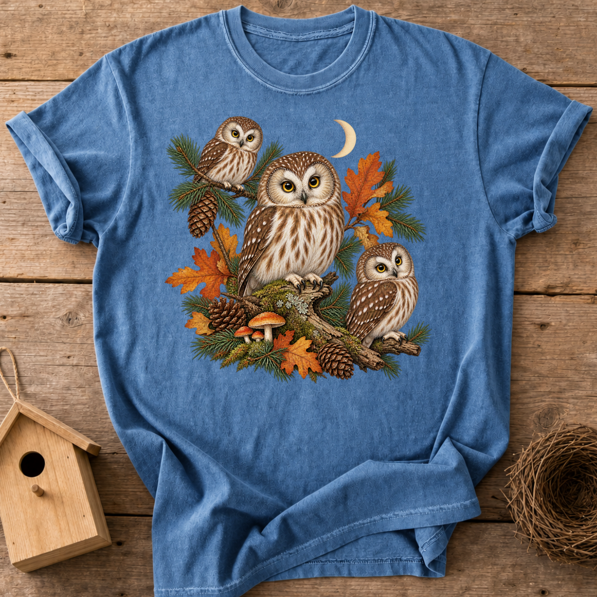 Fall Saw-Whet Owl T-Shirt