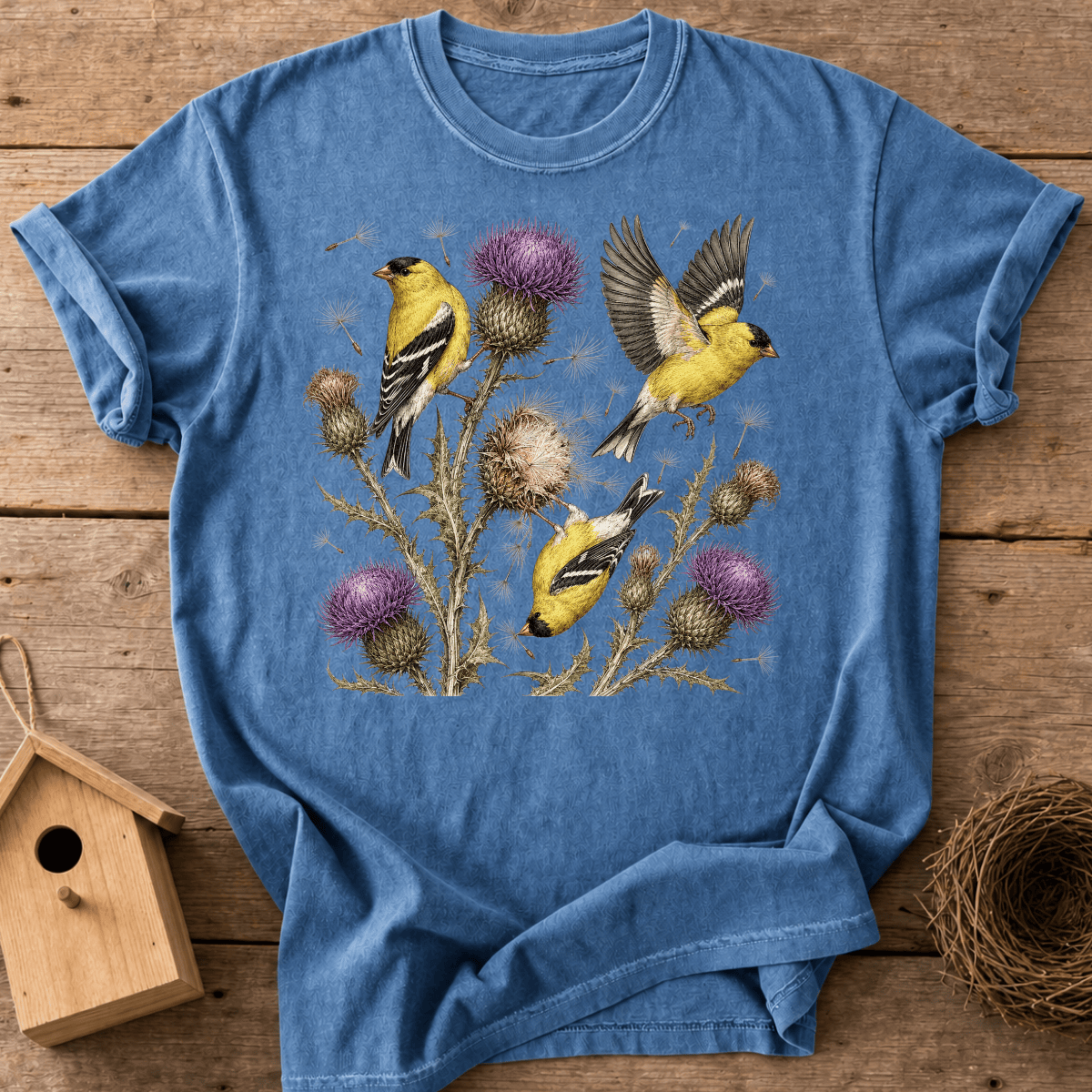 Goldfinch Thistle T-Shirt