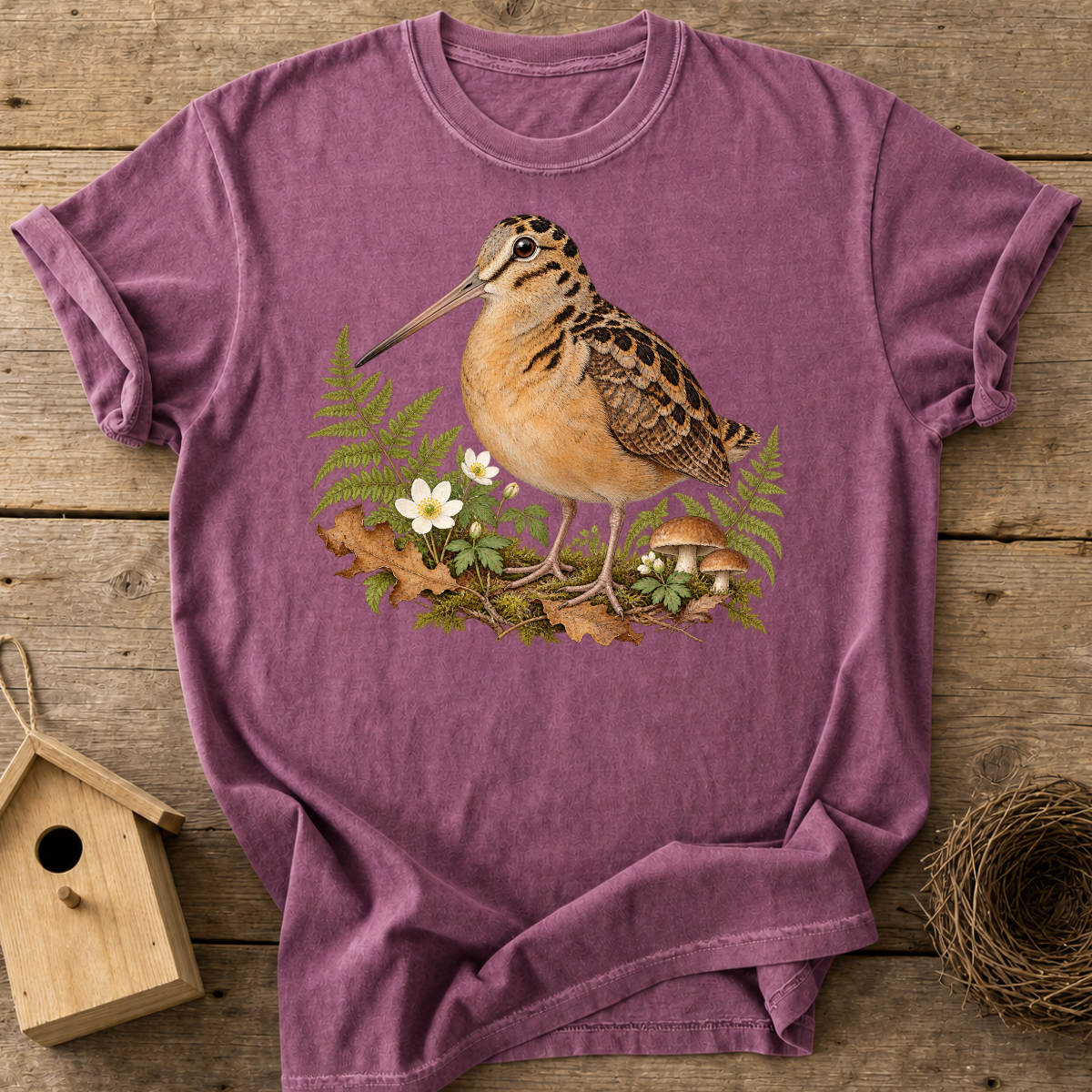Woodland Woodcock T-Shirt