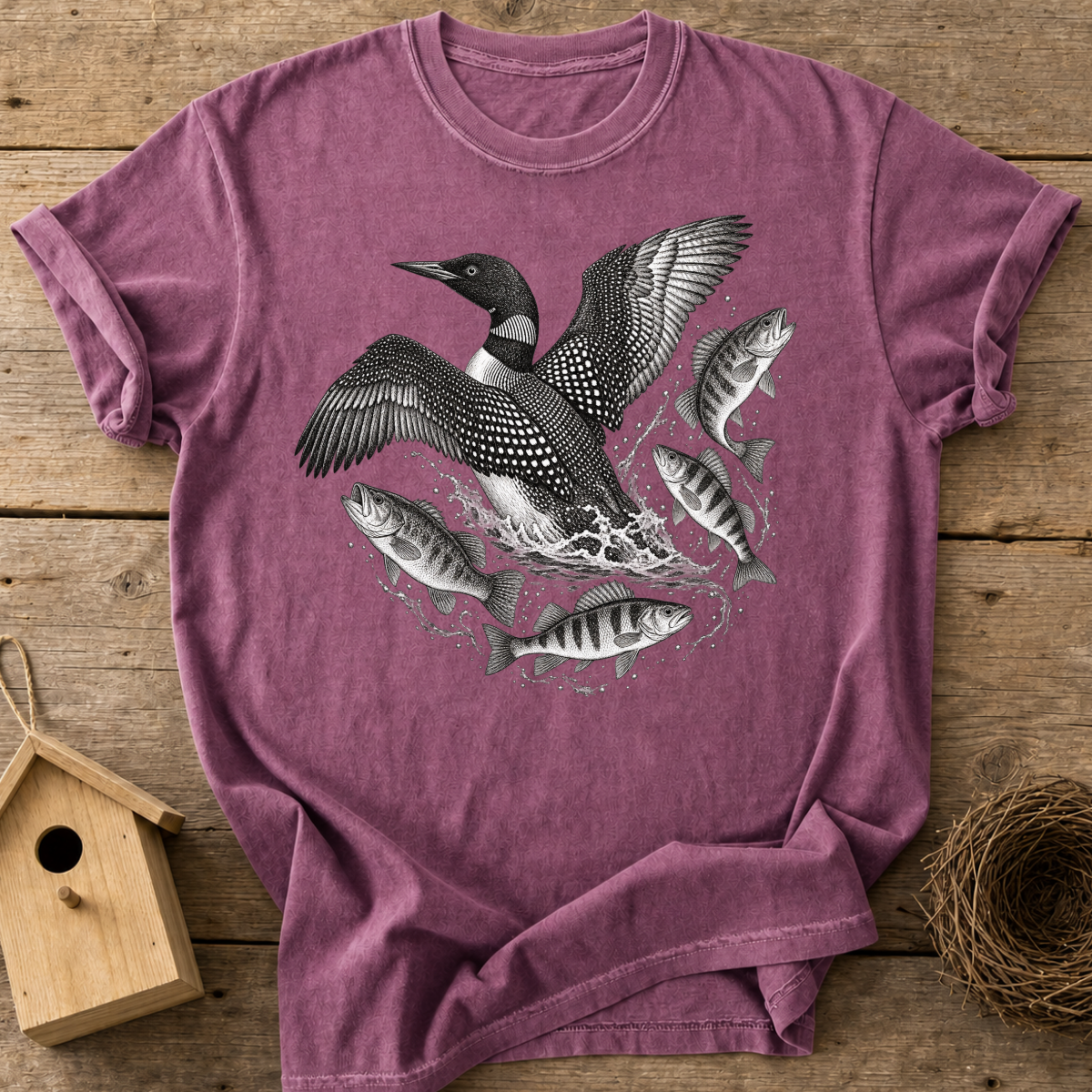 Loon Fishing T-Shirt
