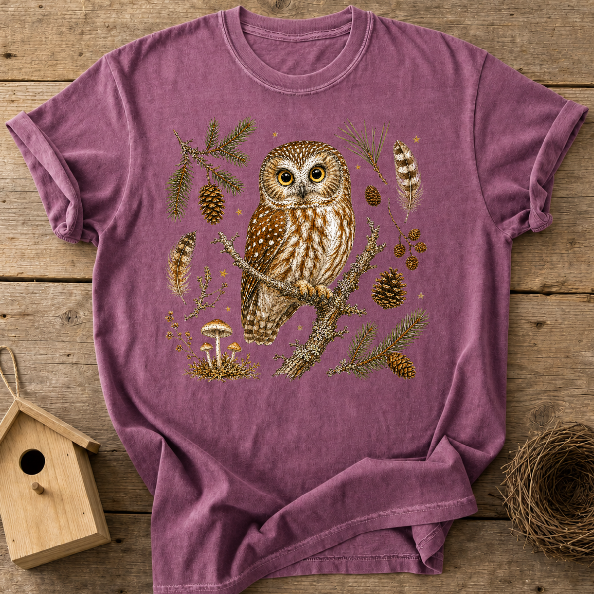 Northern Saw-Whet Owl T-Shirt