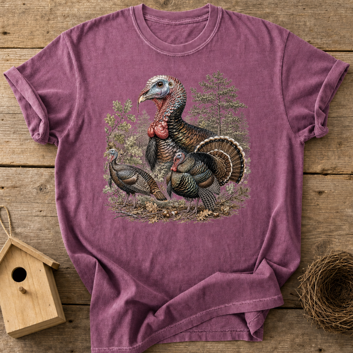 Fall Turkey Flock T-Shirt